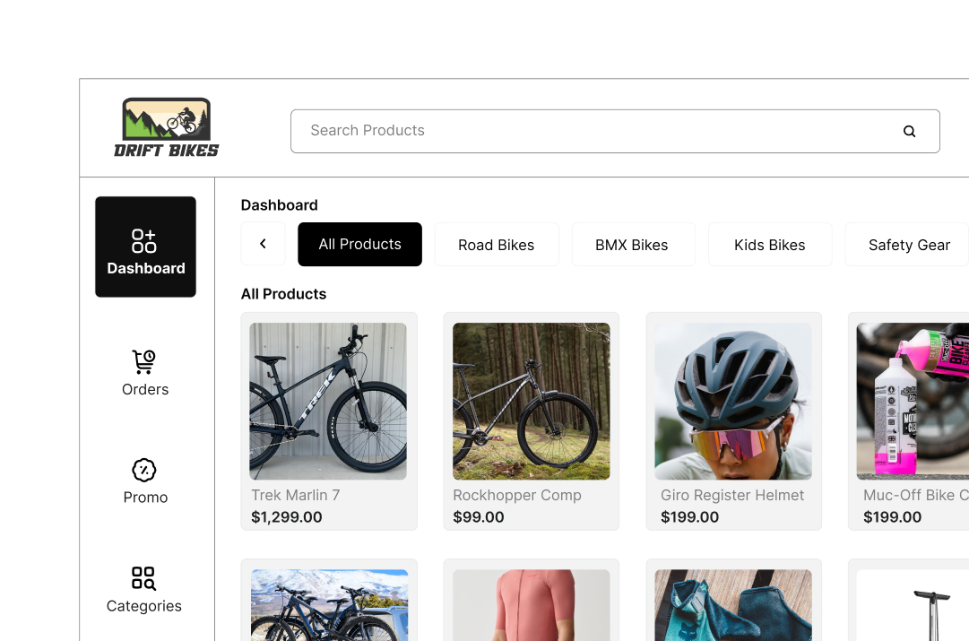 Customise sales receipts